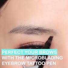 Microblading Liquid Eyebrow Pen Video Waterproof Eyebrow Eyebrow Makeup Microblading Eyebrows