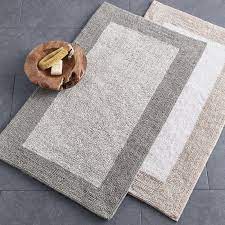 Maybe you would like to learn more about one of these? Organic Cotton Belgium Linen Bath Rug To Create This Bath Rug We Mixed Organic Cotton Yarns With Linen From The Finest Belg Bath Rug Bath Rugs Bathroom Rugs