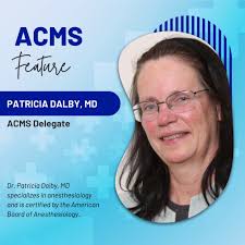 It's that time again! This week, we're thrilled to spotlight Dr. Patricia  Dalby. 🩺 Dr. Dalby is a true powerhouse in anesthesiology, serving as the  Associate Professor and Program Director of the
