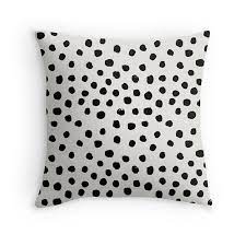 Preppy Brushstroke Free Polka Dots Black And White Spots Dots Dalmation Animal Spots Design Mini Polka Dots Wallpaper Black And White Background Dots Wallpaper
