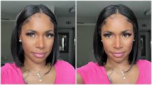 Glueless Summer Bob You Need! Affordable V Part Wig Install ft. Unice Hair