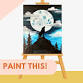 Artvana Spooky Paint & Sip at The Redd Dog event image