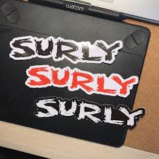 See more of gambar stiker on facebook. Buy Surly Logo Bike Sticker Seetracker Malaysia