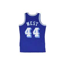 ··· color blue, white, red, or other customized. Mitchell Ness Los Angeles Lakers Jerry West Basketball Jersey Premier Vii