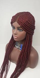 Include (or exclude) self posts. Ghana Braids Wig Burgundy