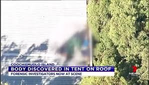 He'd broken out of boggo road prison inside a garbage truck and shot a detective. Man S Body Found On Roof Of Building On Moreton Bay Island 7 News Brisbane Daily Telegraph