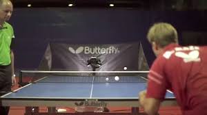 The New Amicus Table Tennis Robot From Butterfly Youtube