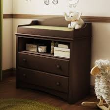 South Shore Angel Changing Table With Drawers Espresso Walmart Com Changing Table Dresser Baby Changing Table Dresser Diaper Changing Table