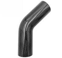 76mm (3") 45 Degree Elbow Carbon Fibre Joiner | Carbon Fibre ...