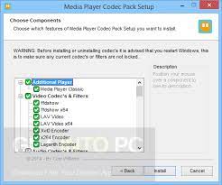 Any player compatible with directshow. Media Player Codec Pack 4 4 5 707 Free Download