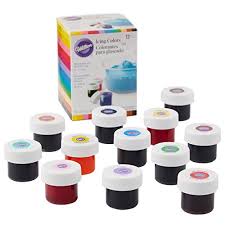 Lot of cake decorating supplies. Wilton Icing Colors 12 Count Gel Based Food Color Buy Online In United Arab Emirates At Desertcart Ae Productid 1179174