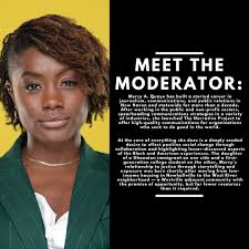🎤 We're excited to announce that Mercy Quaye, a passionate advocate for  social change, will moderate our panel discussion after the screening of  “As We EMERGE.” Join us