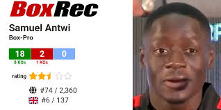 BoxRec: Samuel Antwi