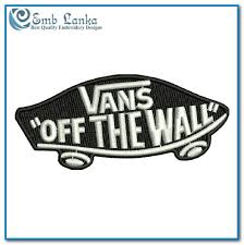 Download the vector logo of the vans brand designed by in encapsulated postscript (eps) format. Vans Logo Embroidery Design Emblanka