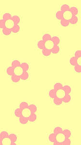 Pink Yellow Flower Background Flower Background Iphone Pink Wallpaper Iphone Flowery Wallpaper