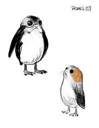 Introducing Porgs The Cute New Creatures From Star Wars The Last Jedi Starwars Com Star Wars Drawings Star Wars Tattoo Star Wars Art