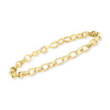 Because metals such as silver, nickel, copper and zinc are mixed with lesser karatage golds, it will make the 8k, 14k and 18k gold objects. Gold Italian Bracelets