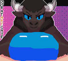 X 上的 Daniel Kirk：「So here is a pixel part one, Her name is Nihea Avarta the  Female Brown Minotaur. @BatArtCave was created the Minotaur from the  legends of the greeks. Nihea was