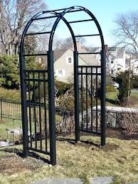 Commercial And Residential Fence Company Boston North Shore Metro West Front Garden Design Iron Fence Garden Arches