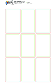 The cards are printed on 5 pages to save you time, paper and printing costs. Playing Cards Formatting Templates Print Play