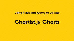 dynamic chartist js charts using flask and jquery