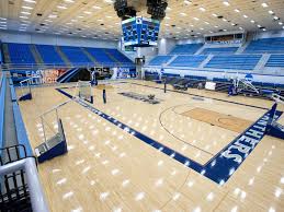 It is design by the same person that did memorial stadium on campus. Eastern Illinois Basketball Volleyball Selling Fan Cutouts For Games At Lantz Arena College Jg Tc Com