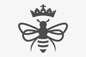 Download Queen Bee Icons Png Black And White Bee Clipart 500x484 Png Download Pngkit