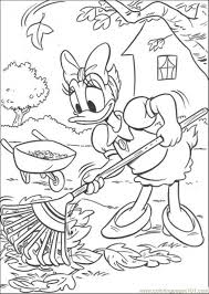 This drawing was made at internet users' disposal on 07 february 2106. Clean The Garden Coloring Page For Kids Free Donald Duck Printable Coloring Pages Online For Kids Coloringpages101 Com Coloring Pages For Kids