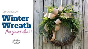 Besides finding good quality brands, you'll also get plenty of discounts when you shop for winter wreath during big sales. Diy Outdoor Winter Wreath For Your Door Youtube