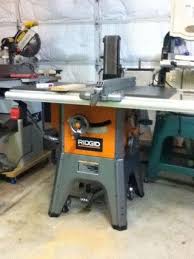 Saw Pal Installation On A Rigid R4512 Table Saw 3 Steps In 2020 Table Saw Rigid Table Saw Easy Woodworking Projects