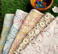 KIT Toalla de manos Sashiko Pañuelo de tela de gasa japonesa ...