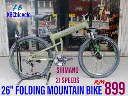 New Arrival 26 Foldable Mountain Bike Kbc Bicycle Kedai Basikal Cahaya Sri Rampai Facebook