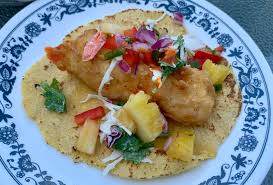 Warm weather is prime time for fish tacos, but some recipes can do some serious damage to your beach ready body. Homemade Beer Battered Fish Tacos On Homemade Corn Tortillas Food