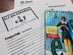 Settle onto the couch or around the kitchen table, grab some snacks, and put your smarts to the test! Jessica Baier On Twitter Elf En Espanol On This Last Full Day Before Break Questions Aligned Perfectly To Curriculum W Trivia And Vocab Best Tpt Purchase Ever Https T Co Jjgrnidukk