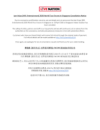 Follow this artist and we'll let you know when they have concerts. Oneproduction On Twitter We Are Deeply Sorry To Announce That Jam Hsiao Mr Entertainment 2020 World Tour Encore In Singapore On 18 April At Singapore Indoor Stadium Has Been Cancelled Customers Who