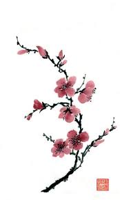 Pin By Sarah Giovacchini On Screenshots Blossoms Art Cherry Blossom Art Japanese Watercolor