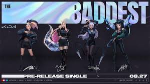 Kda all out debut ep collaborators full list twice gidle madison beer . League Of Legends K Pop Group K Da Ft G I Dle S Soyeon Miyeon Is Getting An Official Lightstick Allkpop