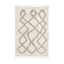 Preise vergleichen und bequem online bestellen! Tie Teppich Grosse Option 1 Farbe Weiss Grau