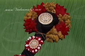 Must have hair south indian brides bridal hairstyles grand rose flowers. Indian Bridal Jadai Design Flower Veni False Hair Jewellery Set Decoration Buy Now