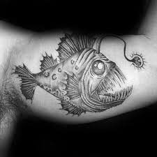Maybe you would like to learn more about one of these? 60 Angler Fish Tattoo Designs For Men Deep Sea Ink Ideas Angler Fish Tattoo Leg Tattoos Tattoos