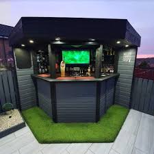 If you really want to get free detailed plans that can actually be used for building a tiny house there are only a few options available. Thesportsman On Twitter Outdoor Patio Bar Backyard Bar Outdoor Garden Bar