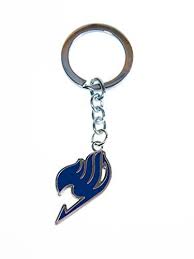 Porte Clef Fairy Tail Bleu Porte Cle Cle