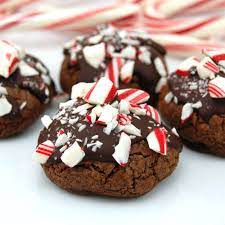 Double Chocolate Peppermint Cookies Recipe Peppermint Dessert Peppermint Cookies Cookies Recipes Christmas