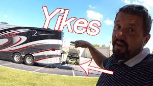 The sport carrier i includes a receiver that lets you flat tow add a crucial extra platform to store your gear with the blue ox sport carrier. Bouncing Golf Cart Enormous Rv Youtube