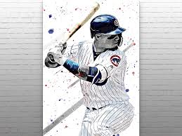 Chicago — chicago cubs shortstop javier baez was benched by manager david ross after forgetting how many outs there were… Amazon Com Javier Baez Poster Print Chicago Cubs Poster Baseball Wall Art Baseball Print Mlb Wall Decor Sports Posters Man Cave Gifts Mlb Poster Handmade