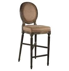 Creating the right solution for your application. Medallion Oak French Country Bar Stool In Copper Linen Kathy Kuo Home