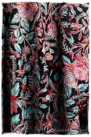 Jardin De Chatel Antiquaires Shawl Flower Patterns Embroidery Designs Fancy