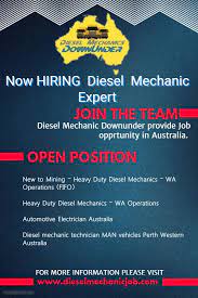 If You Want To Do Work In Australia Then Contact Diesel Mechanic Downunder Diesel Mechanics Downunder Gives The Opport Diesel Mechanics Mechanic Jobs Mechanic