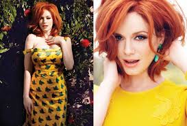 Christina hendricks shifts a shade blonder in her latest role as nice'n easy ambassador. Christina Is Our Generation S Marilyn Style Has No Size