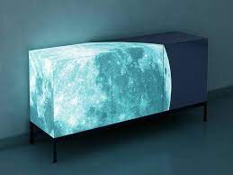 In italian credenza means belief or confidence, and confidence is just what a member of a noble or royal household needed before eating in the. Glowing Full Moon Credenza Boing Boing